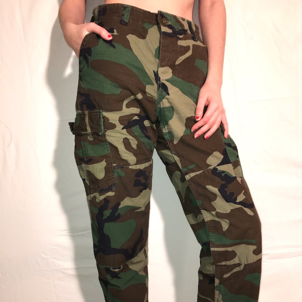 vintage army trousers